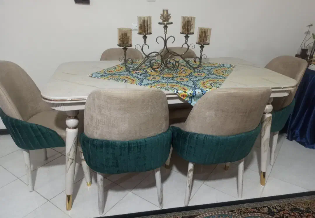 میز ناهار خوری ۶ نفره|میز و صندلی غذاخوری|فردیس, شهرک ناز|دیوار