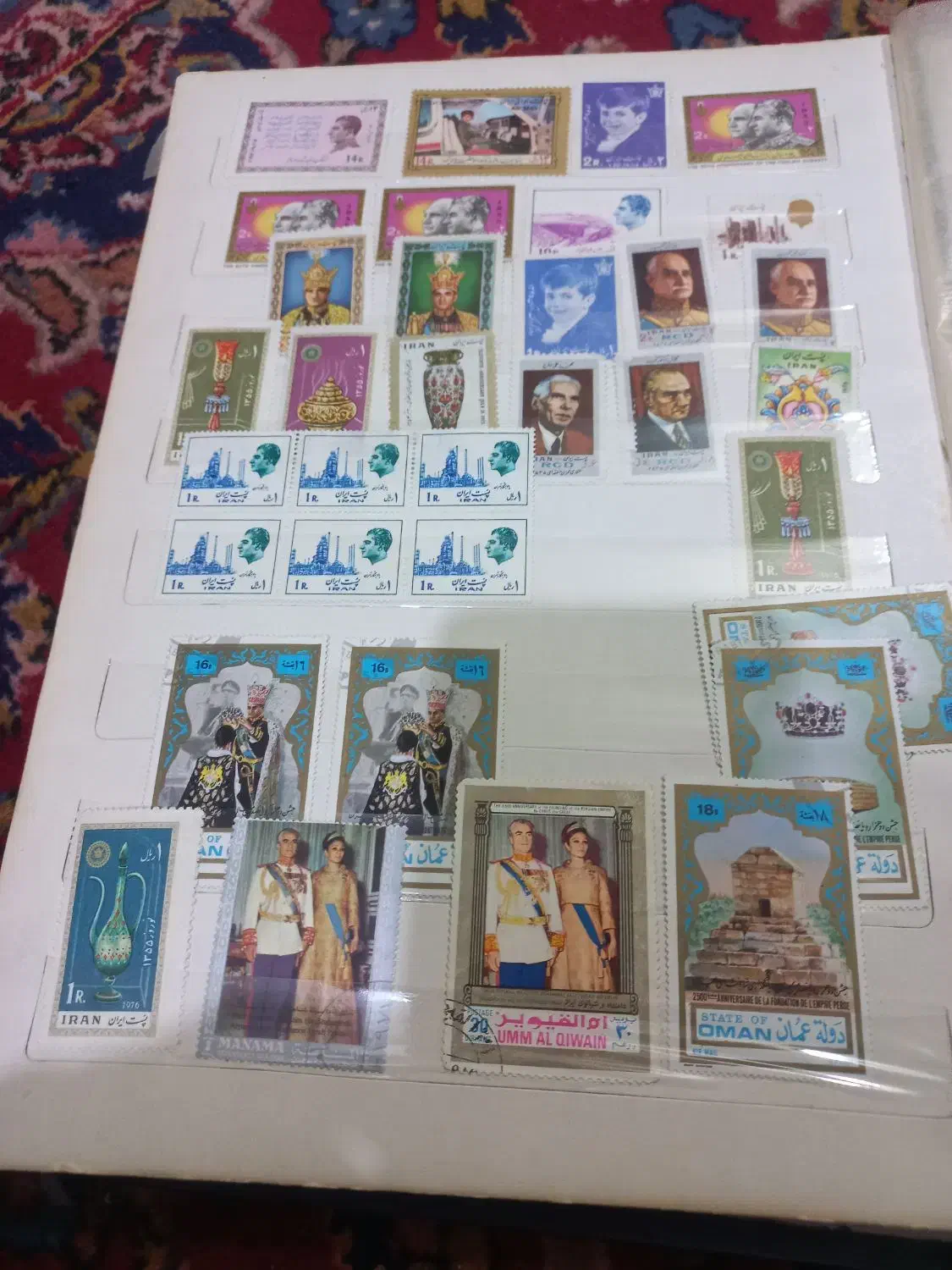 فروش تمبر از زمانهای مختلف|کلکسیون سکه، تمبر، اسکناس|اسلام‌شهر, بهرام آباد|دیوار