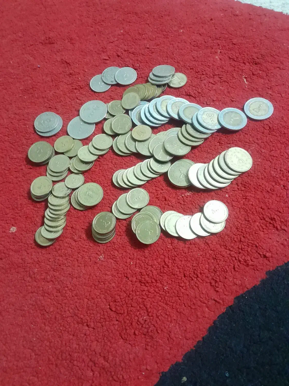 تعدادی سکه قدیمی سال ۸۰به بالا|کلکسیون سکه، تمبر، اسکناس|ملارد, |دیوار