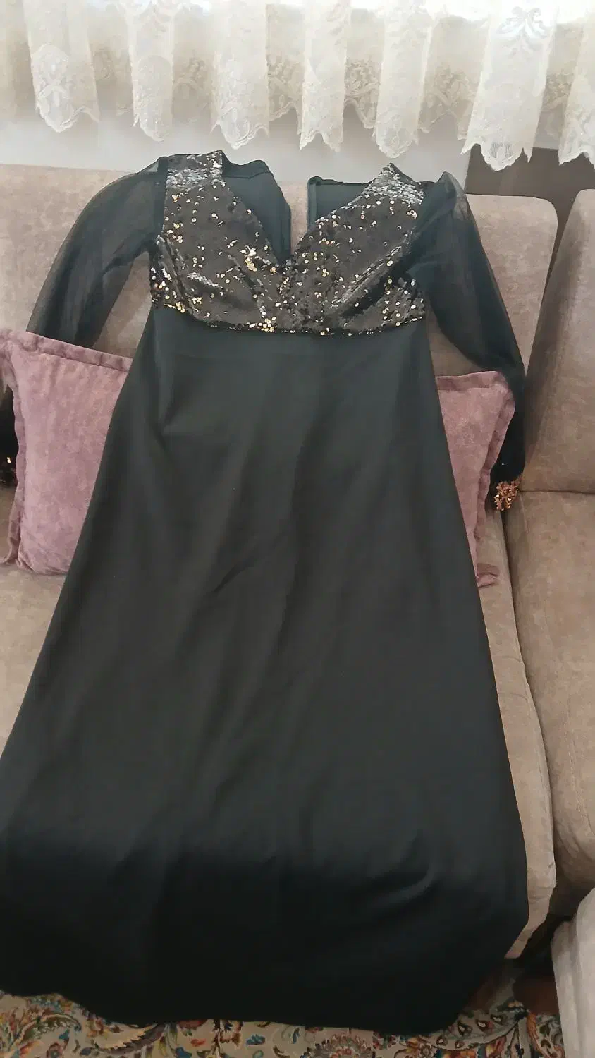 لباس مجلسی بلند خیلی تنخواه شیک|لباس|خرمدره, |دیوار