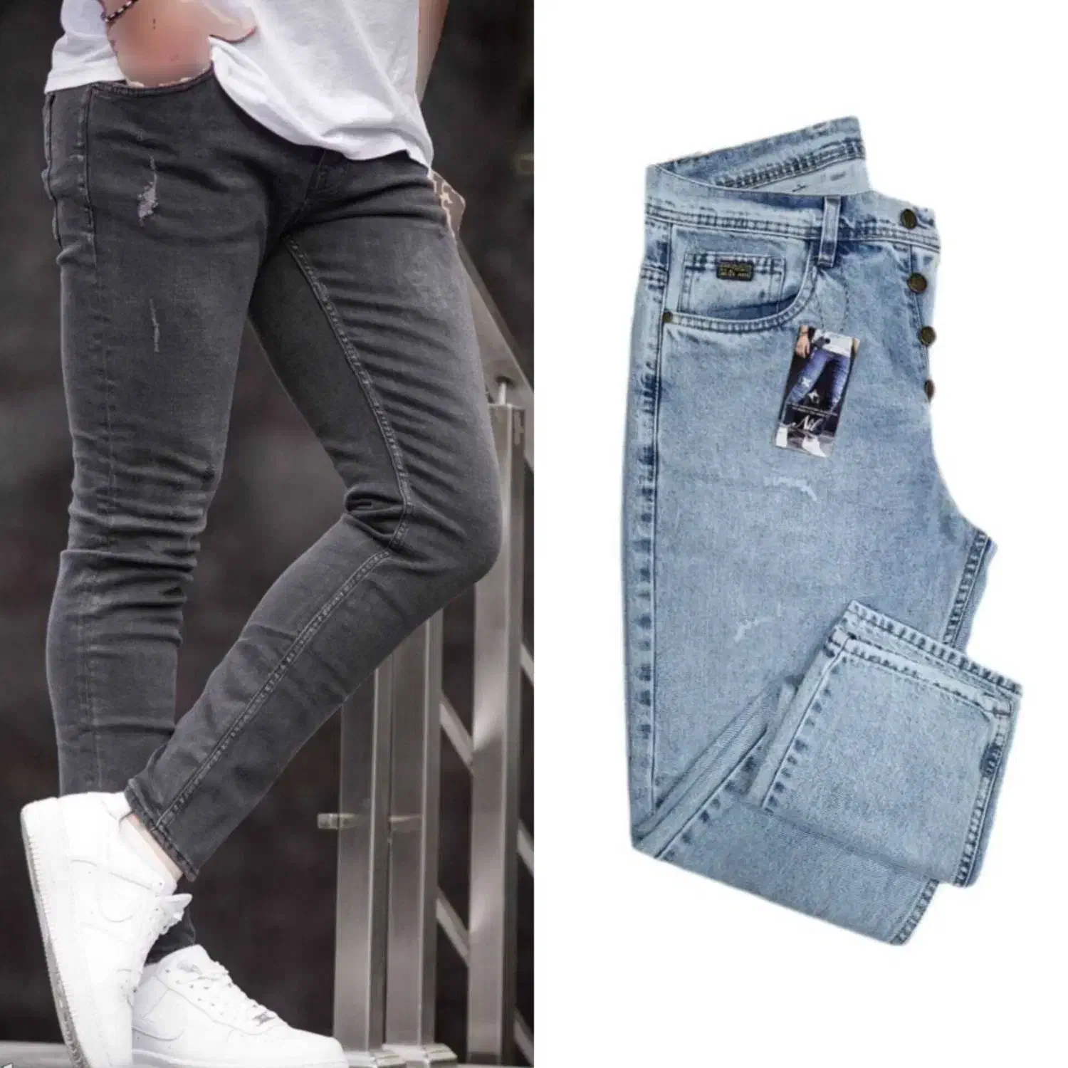 شلوار لی مردانه|لباس|خرمآباد, |دیوار