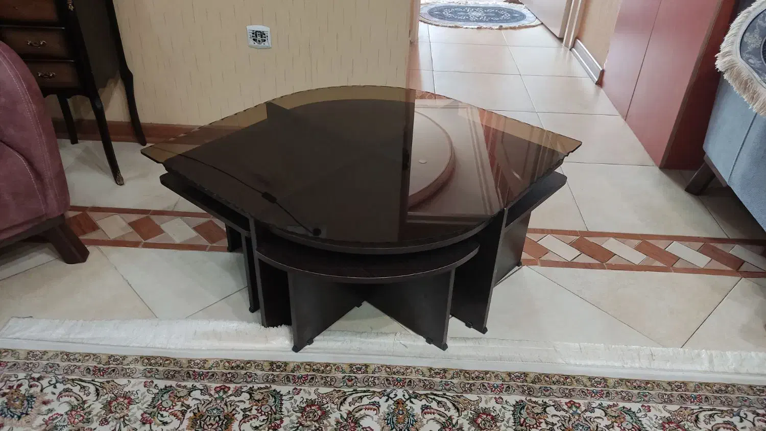 میز جلو مبلی و عسلی|مبلمان خانگی و میز عسلی|قم, زنبیل آباد|دیوار
