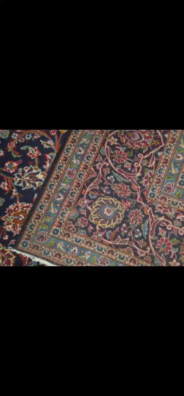 یک تخته فرش دوازده متری کاشان قطبی دست دوم|فرش|تهران, دهکده المپیک|دیوار