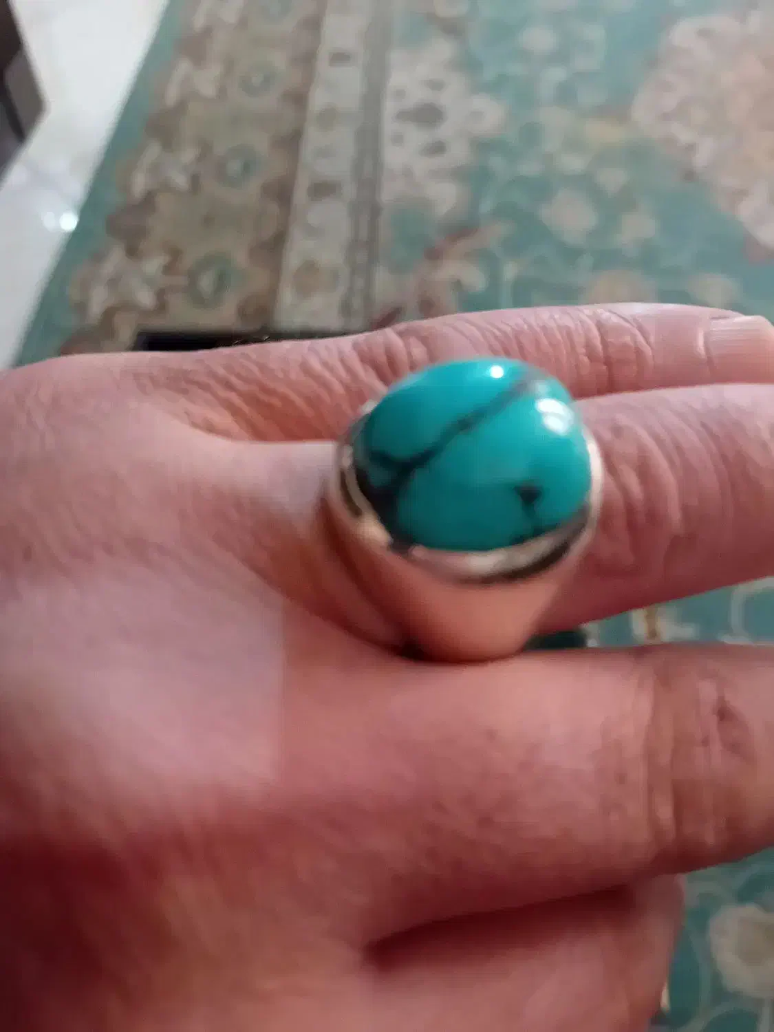 انگشتر فیروزه نیشابور|جواهرات|فردیس, فردیس|دیوار