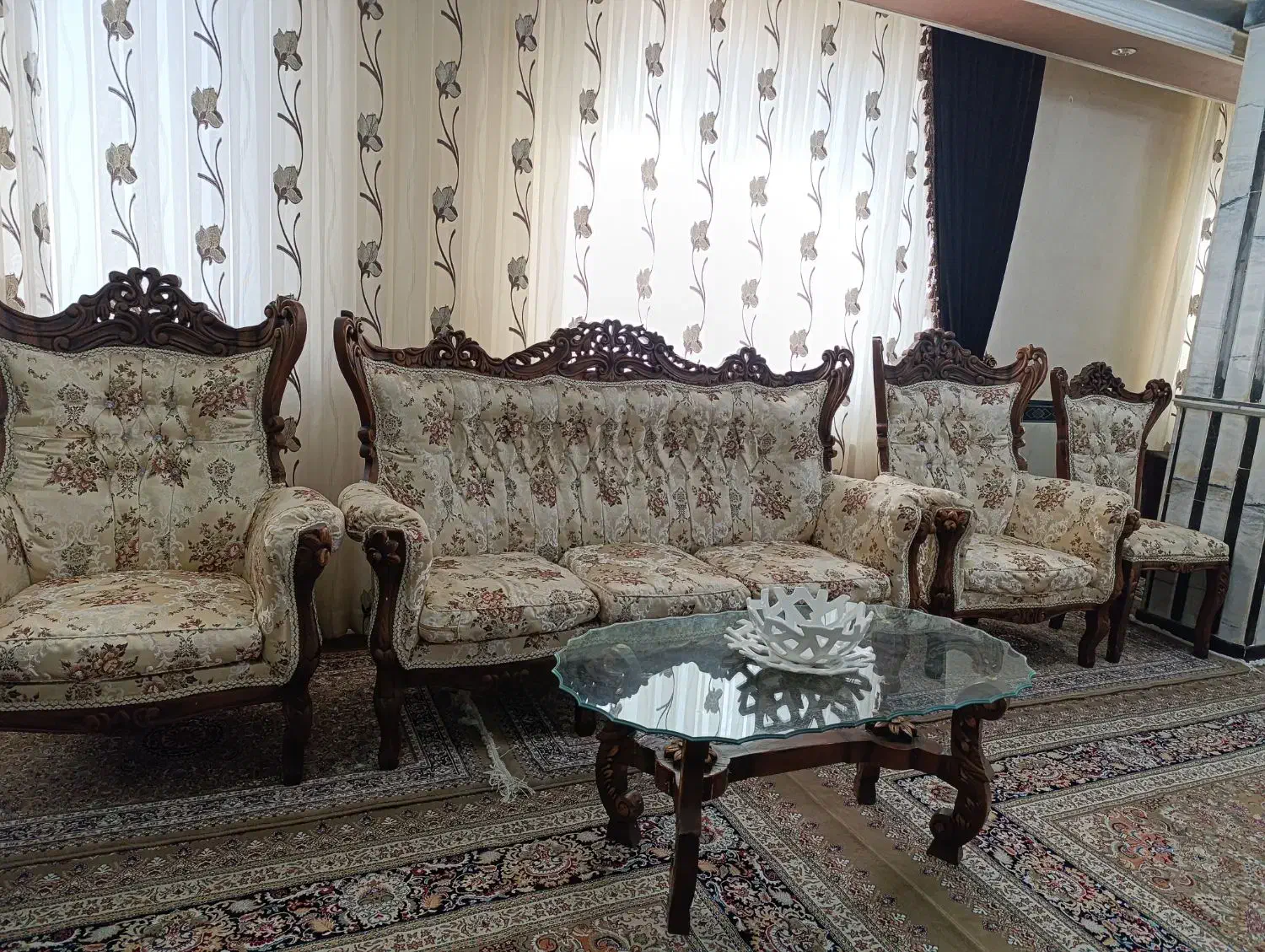 مبل سلطنتی|مبلمان خانگی و میز عسلی|سنندج, |دیوار