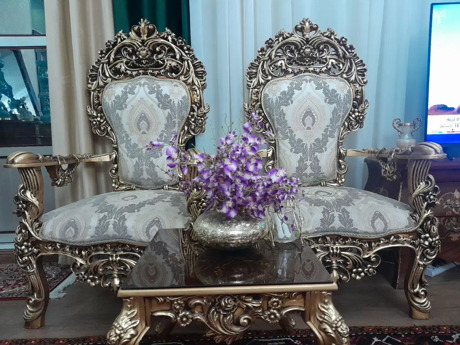 مبل سلطنتی|مبلمان خانگی و میز عسلی|تبریز, |دیوار