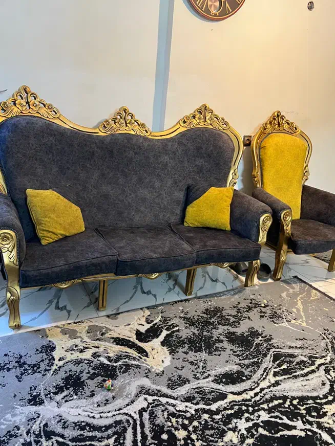 مبل سلطنتی بسیار نو|مبلمان خانگی و میز عسلی|فردیس, طالقانی|دیوار