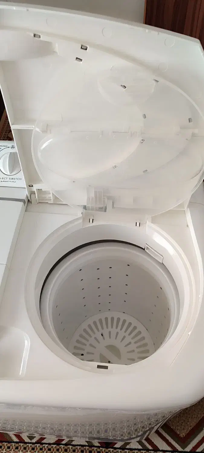 لباسشویی دوقلو در حد نو|ماشین لباسشویی و خشک‌کن لباس|تایباد, |دیوار