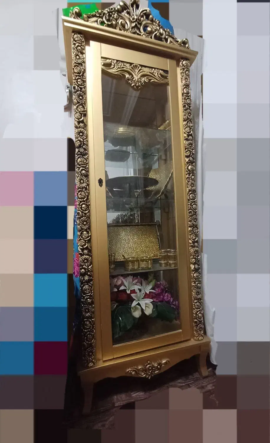 ویترین نو مناسب جهیزیه|بوفه، ویترین، کنسول|نجفآباد, دلگشا|دیوار