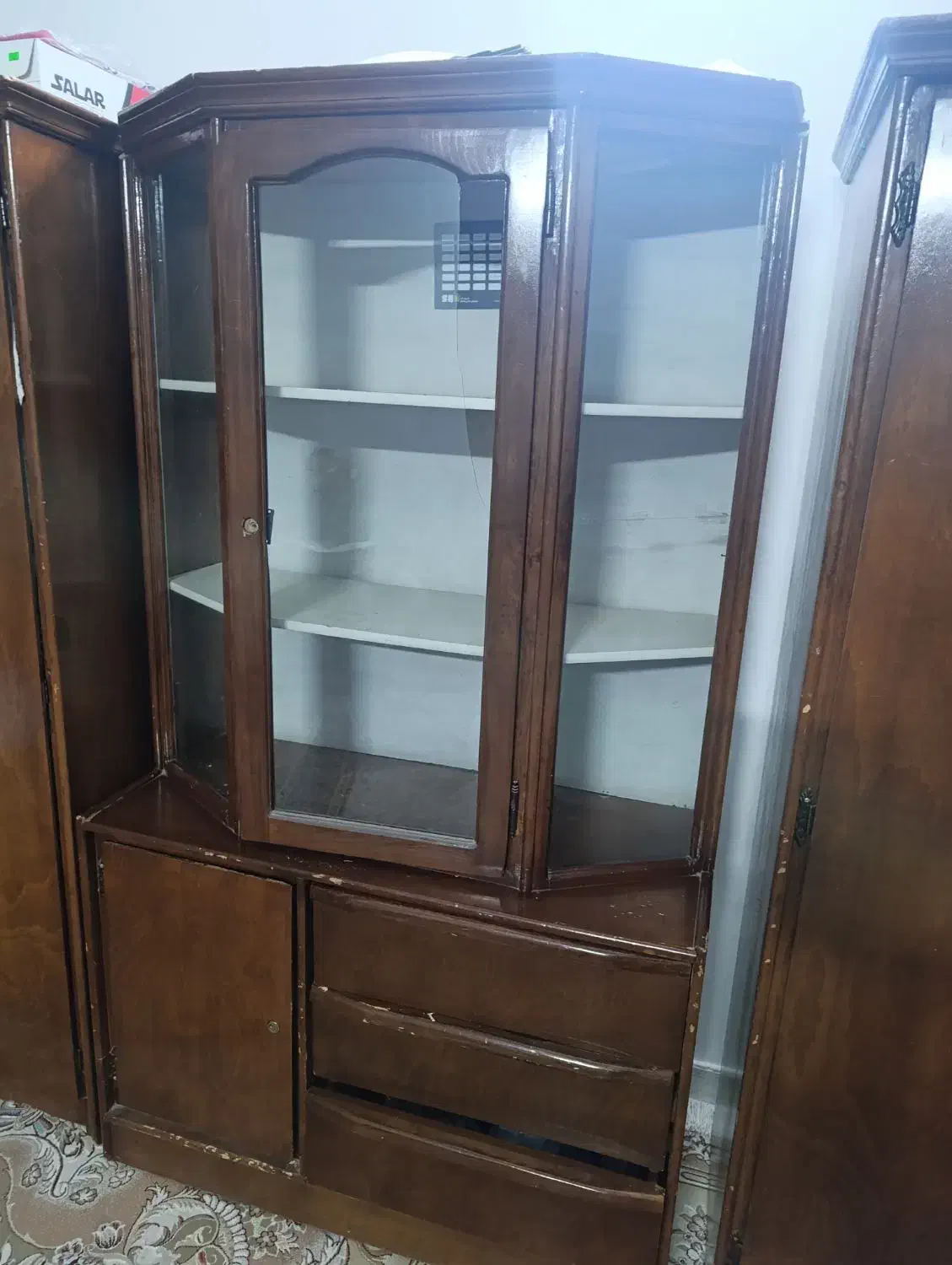 کمد چوبی|جاکفشی، کمد، دراور|سبزوار, توحیدشهر|دیوار