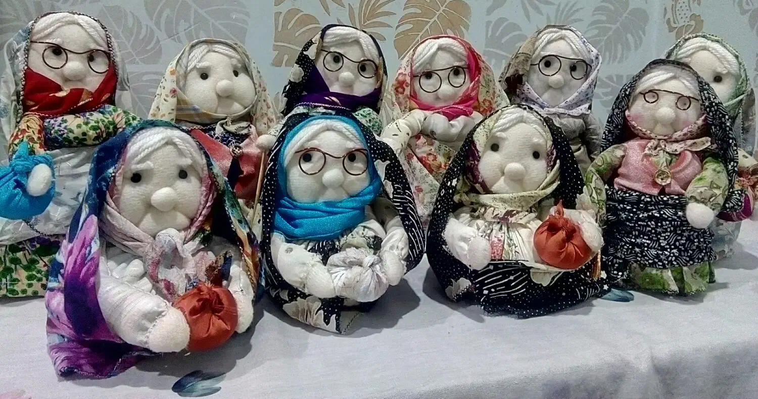 عروسک دستساز ننه سرما|اسباب‌‌بازی|اصفهان, تخت فولاد|دیوار