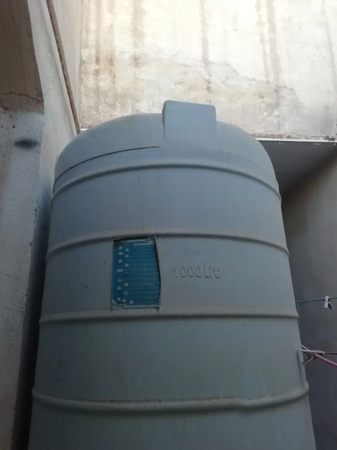 تانکر1000لیتری همراه باپمپ آبپمپ|مصالح و تجهیزات ساختمان|اهواز, کوی سعدی|دیوار