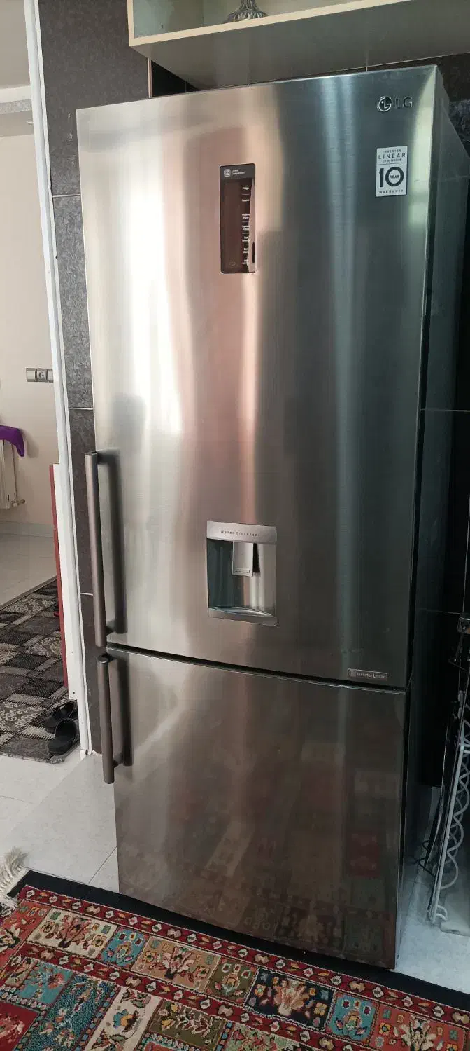 یخچال فریزر ال جی اصل کره ، خریداری شده از بندر|یخچال و فریزر|شاهین‌شهر, فدک|دیوار