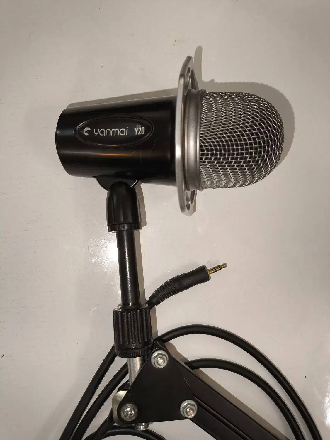 میکروفن یانمای y20 با پایه|صوتی و تصویری|اصفهان, پوریای ولی|دیوار
