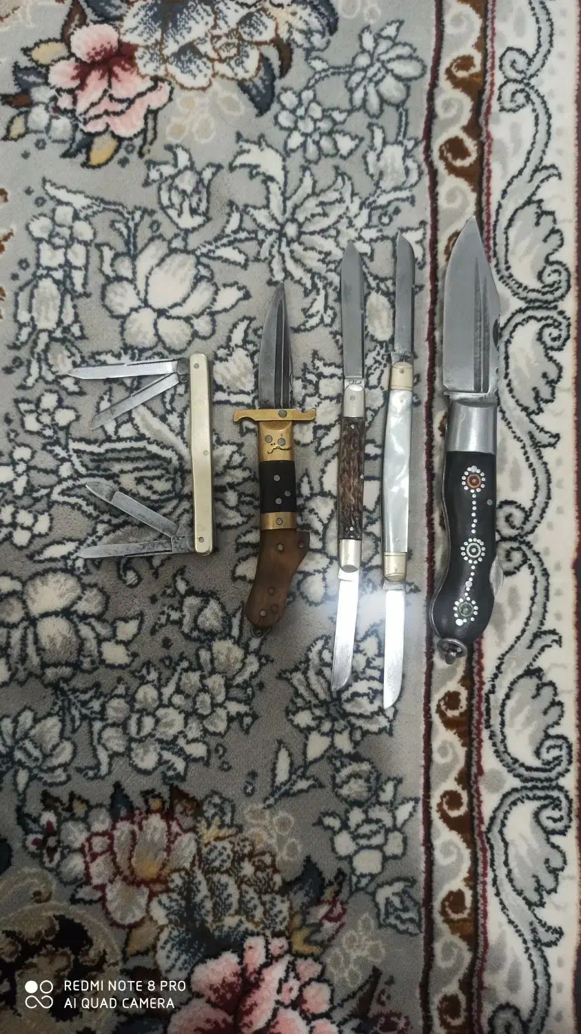 چاقو و قلمتراش|کلکسیون اشیاء عتیقه|کرمانشاه, |دیوار