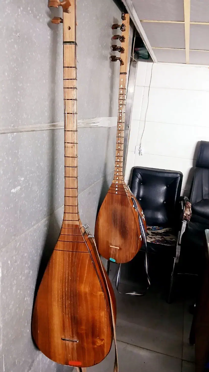 ساز قوپوز|سازهای سنتی|مرند, |دیوار