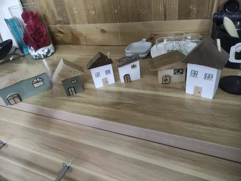 خانه دکوری دست ساز چوبی|صنایع دستی و سایر لوازم تزئینی|تهران, علم و صنعت|دیوار