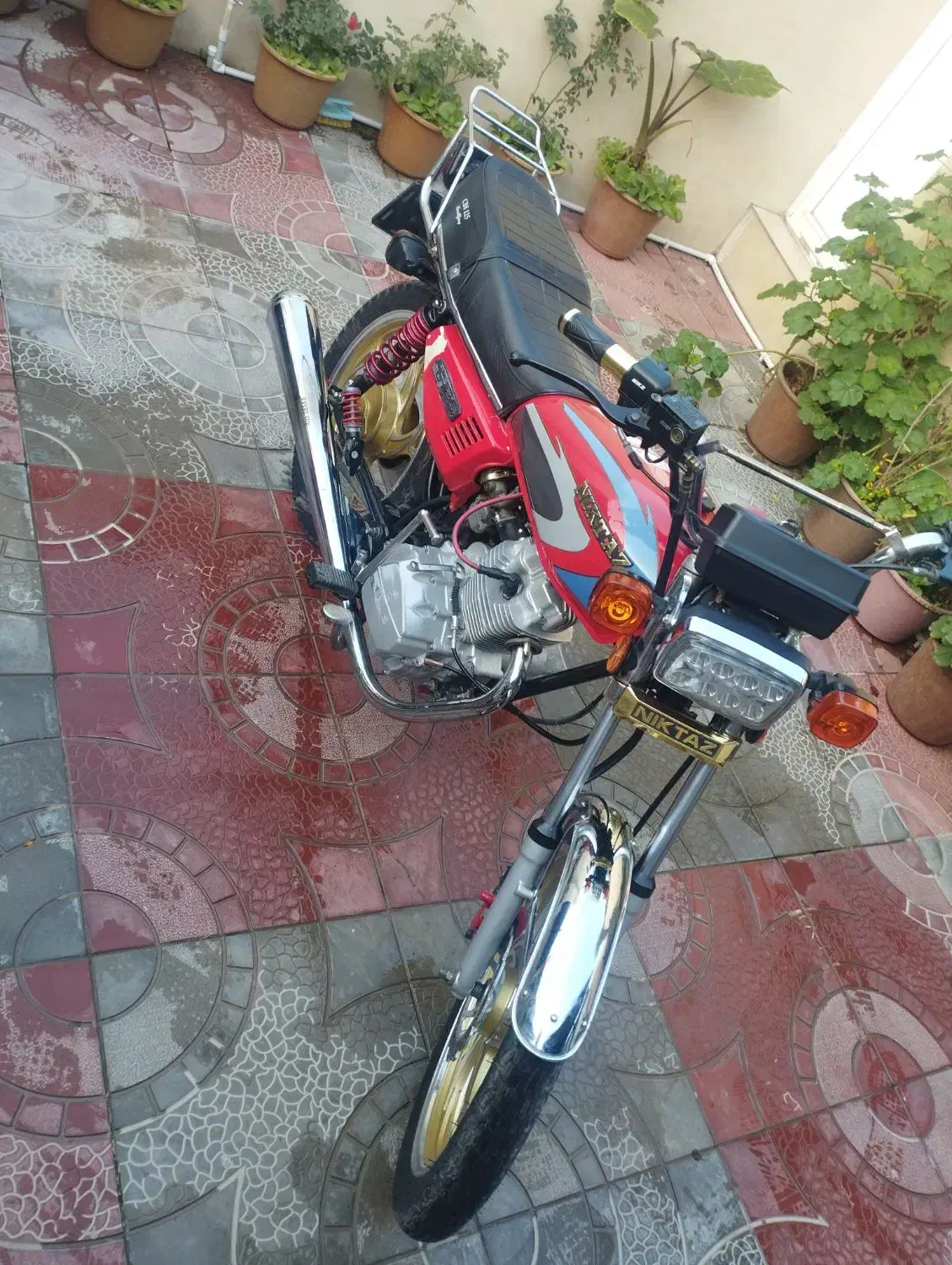 هندا 125|موتورسیکلت|قرق, |دیوار