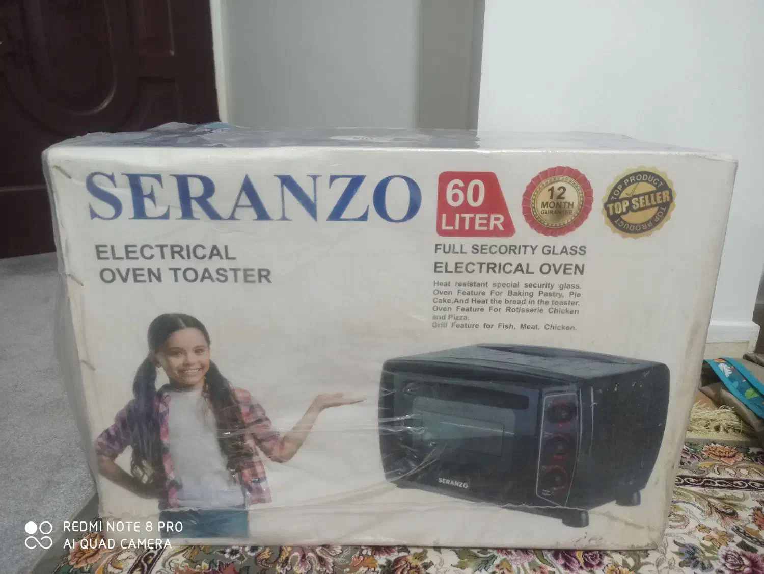 اون توستر کاملا نو و پلمپ|اجاق گاز و لوازم برقی پخت‌وپز|اراک, |دیوار