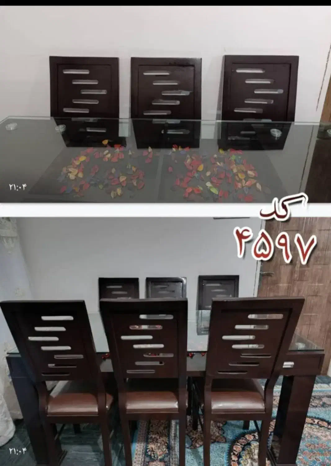 میز ناهارخوری 6 نفره سالم|میز و صندلی غذاخوری|شیراز, گویم|دیوار