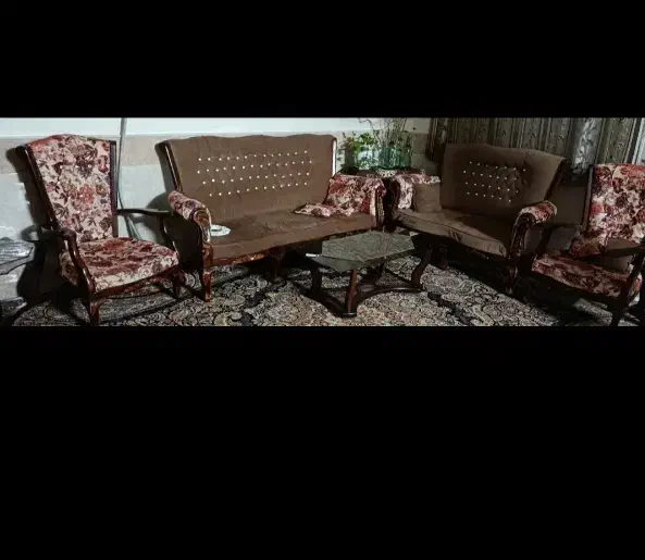 مبل کم کارکرد ۷نفره|مبلمان خانگی و میز عسلی|قم, زاد|دیوار