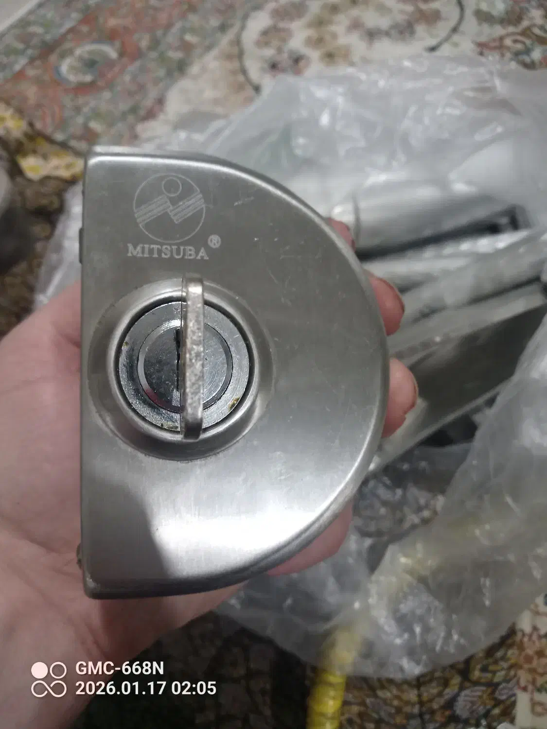 قفل وسط شیشه میرال|لوازم سرویس بهداشتی|تهران, سازمان برنامه جنوبی|دیوار