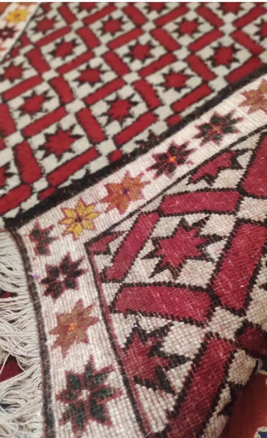 گبه ترکی|گلیم، جاجیم، گبه|شیراز, گویم|دیوار
