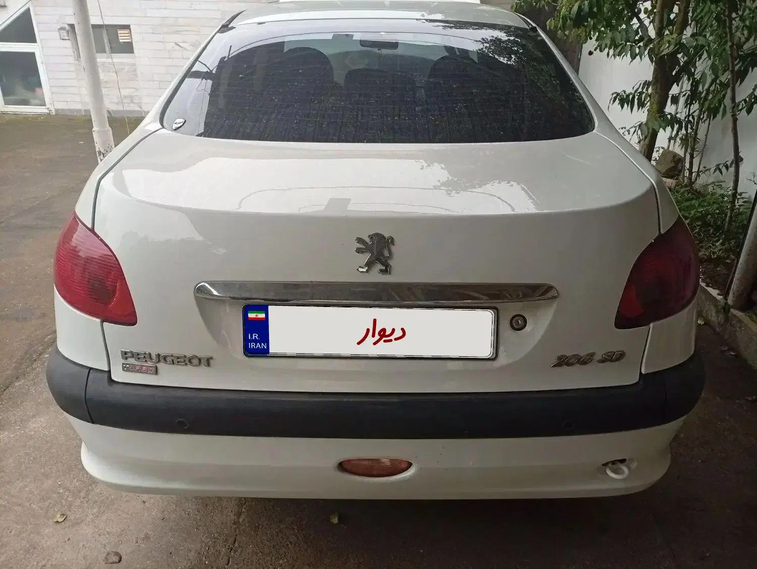 (206sd(v8 مدل96|خودرو سواری و وانت|بندر انزلی, معلم|دیوار