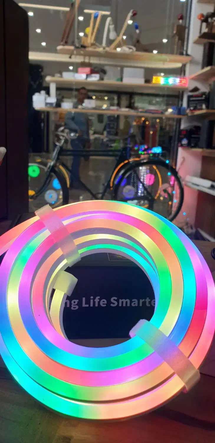 سقف ابری. نئون هوشمند. نئون rgb. ریسه rgb|ریسه و چراغ تزئینی|تهران, لاله زار|دیوار