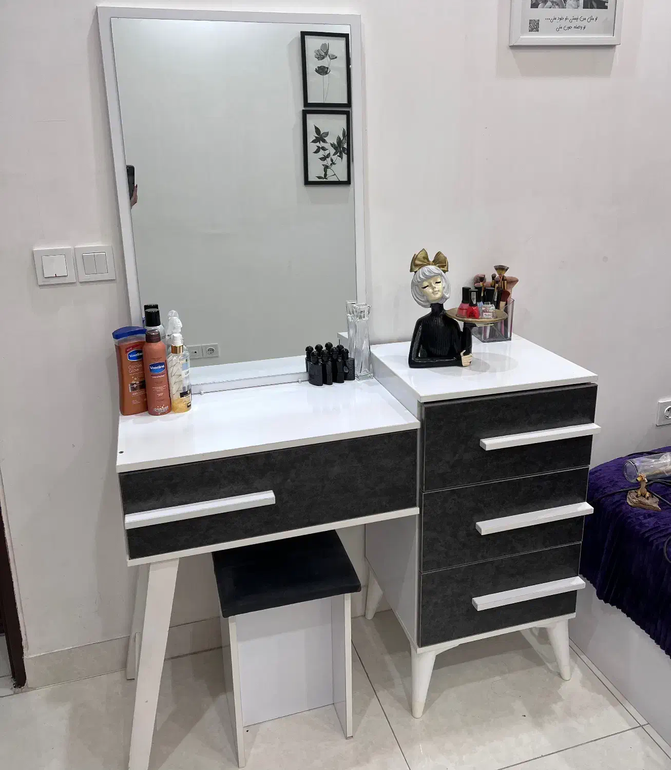 میز آرایشی|جاکفشی، کمد، دراور|رشت, معلم|دیوار