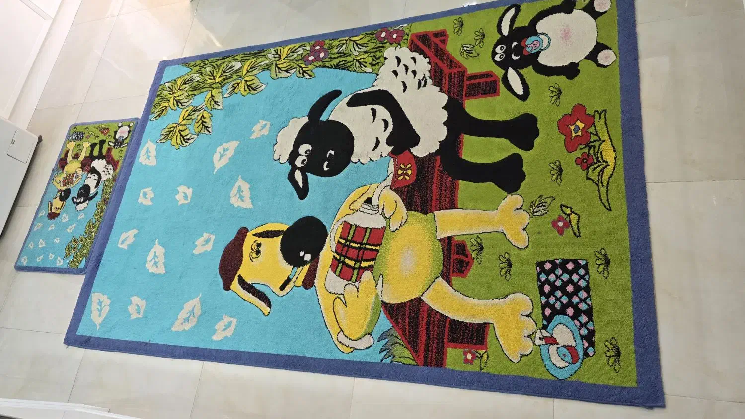 قالیچه کودک قیامدشت|فرش|خاوران, |دیوار