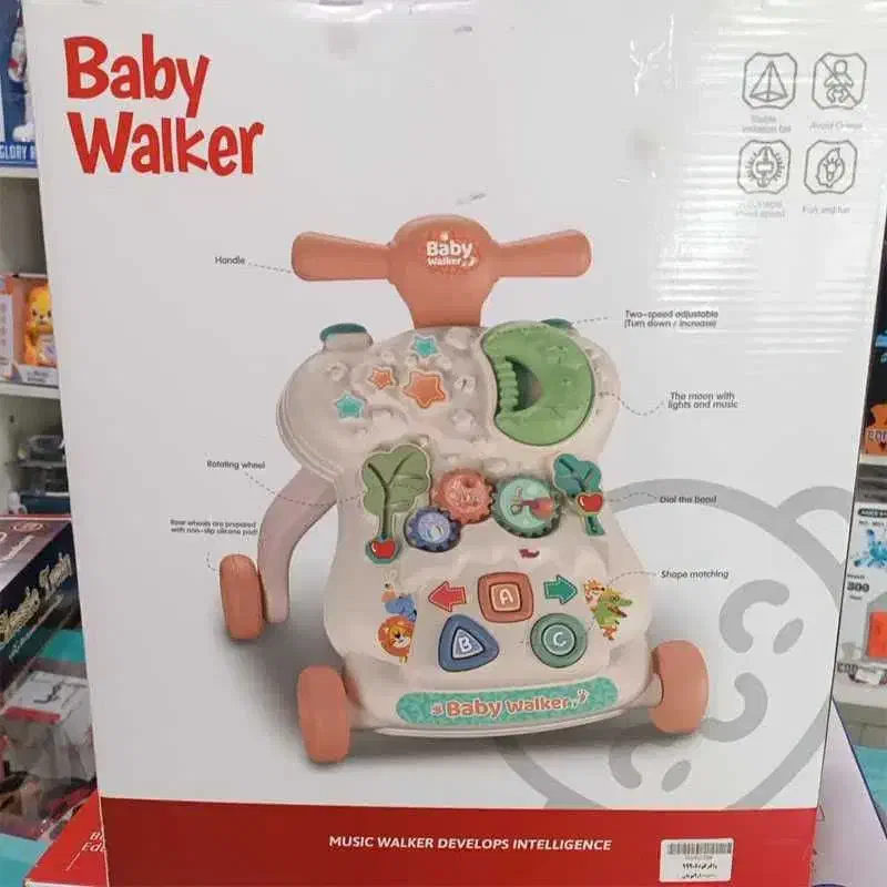 واکر موزیکال کودک|اسباب و اثاث بچه|رشت, استادسرا|دیوار