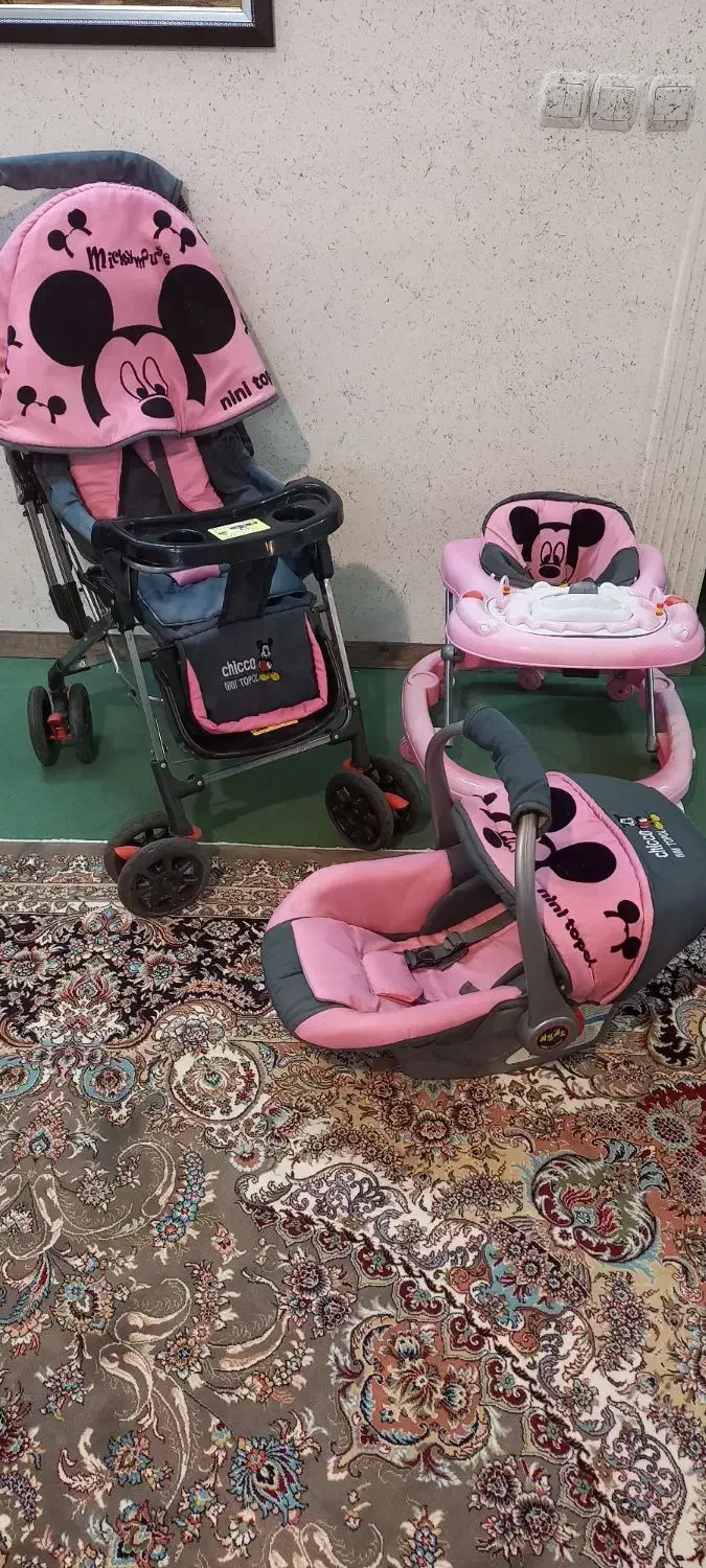 کالسکه و کریر و روروئک|کالسکه و لوازم جانبی|مشهد, تربیت (صدف)|دیوار