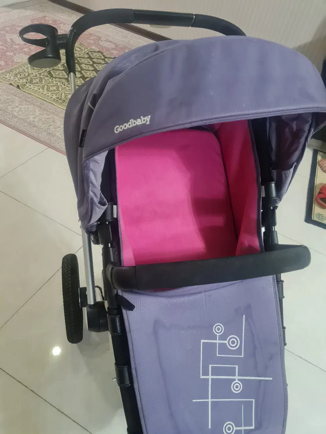 ست سیسمونی goodbabyهمراه کرییرباکیف تمیز|کالسکه و لوازم جانبی|تهران, شهرک چیتگر|دیوار