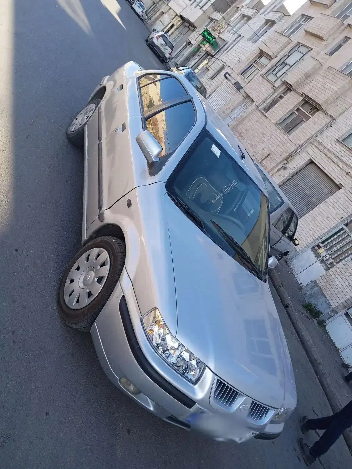 سمند نقره ای دوگانه کارخانه مدل 85|خودرو سواری و وانت|اردبیل, |دیوار