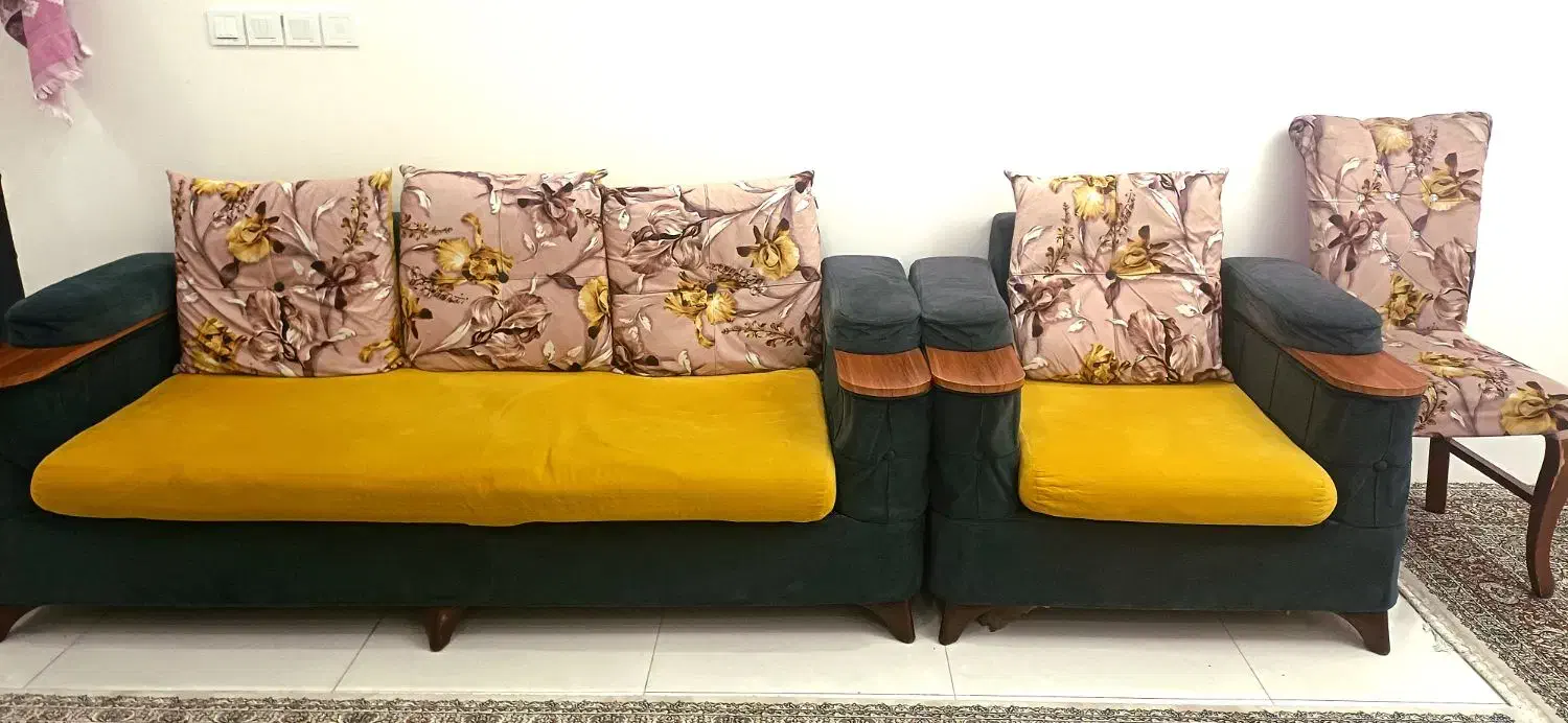 مبل و ناهار خوری ست|مبلمان خانگی و میز عسلی|احمدآبادمستوفی, |دیوار