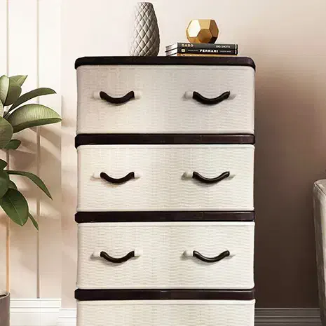 دراور حصیری مدرن با دستگیره شیک|جاکفشی، کمد، دراور|تهران, سوهانک|دیوار