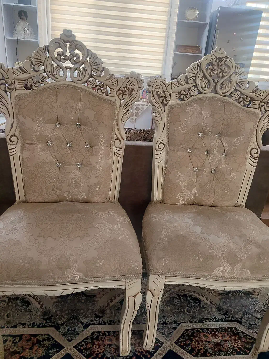 مبلمان سلطنتی، نه نفره|مبلمان خانگی و میز عسلی|جوادآباد, |دیوار