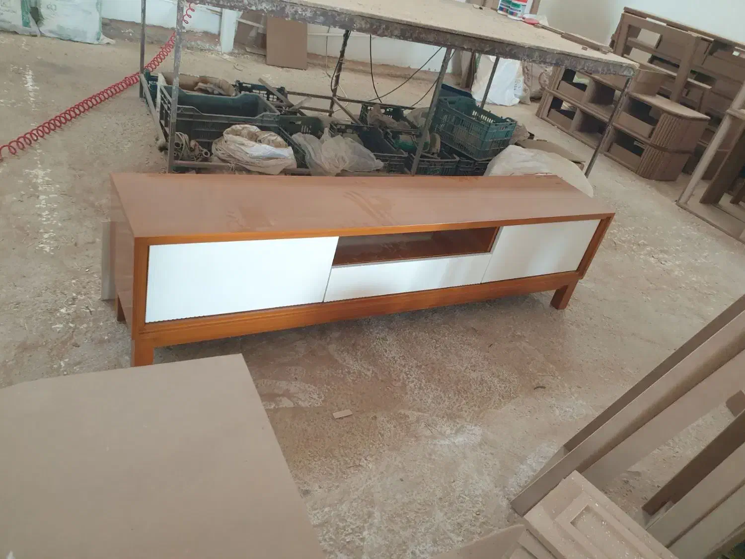 فروش میز های کنسول و میز تی وی به همراه جاکفشی ست|بوفه، ویترین، کنسول|آزادشهر, |دیوار