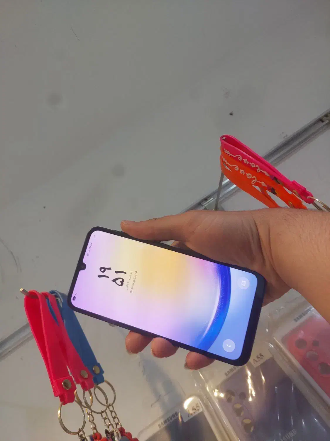 گوشی.سامسونگ a25 256 گیگ تمیز درحدنوهمراه هدیه|موبایل|قم, عمار یاسر|دیوار