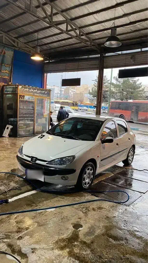 206 سفید تیپ ۵|خودرو سواری و وانت|تهران, هفت حوض|دیوار