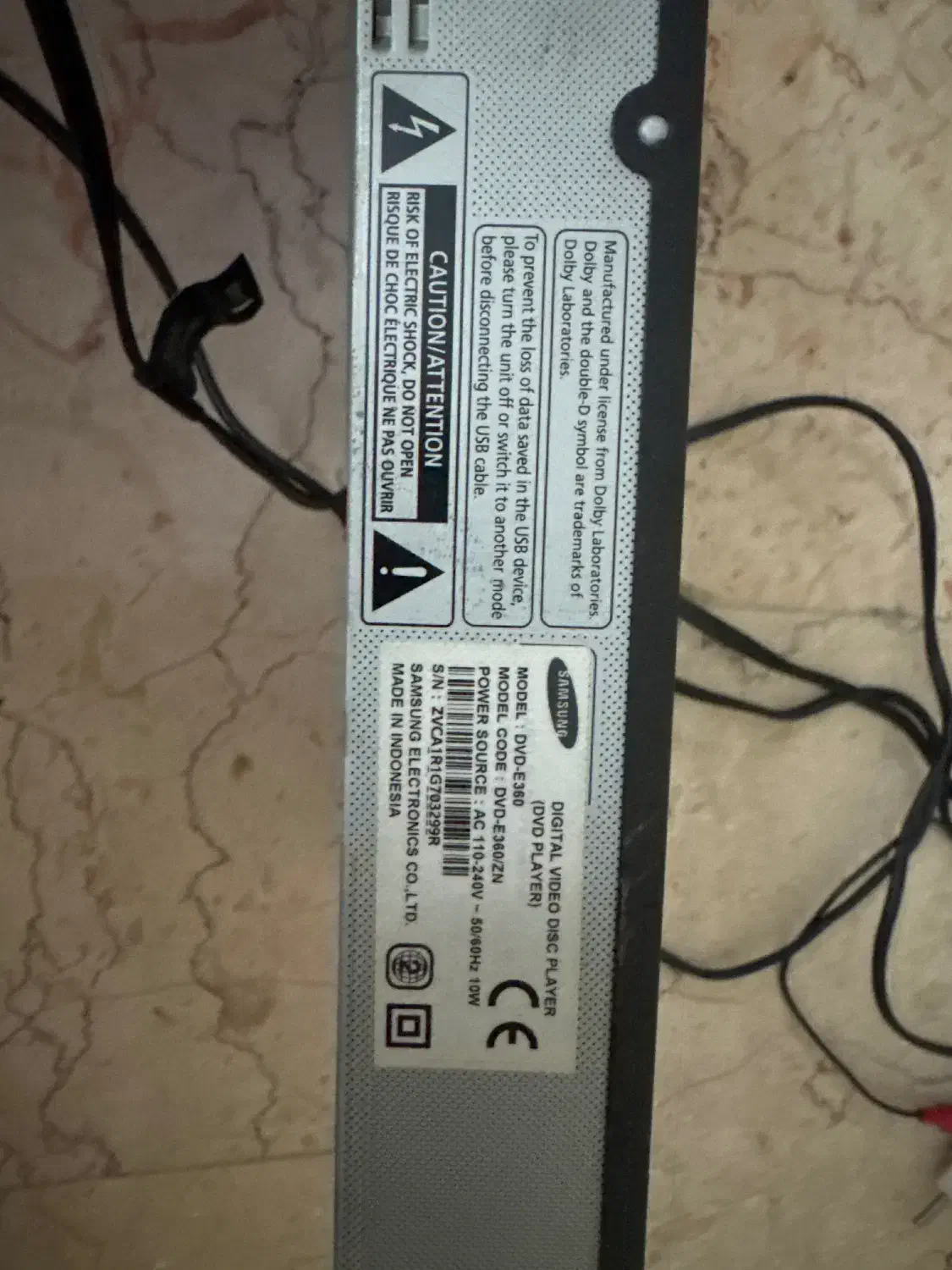 دی وی دی سامسونگ|پخش‌کننده DVD و ویدیو|تهران, گیشا|دیوار