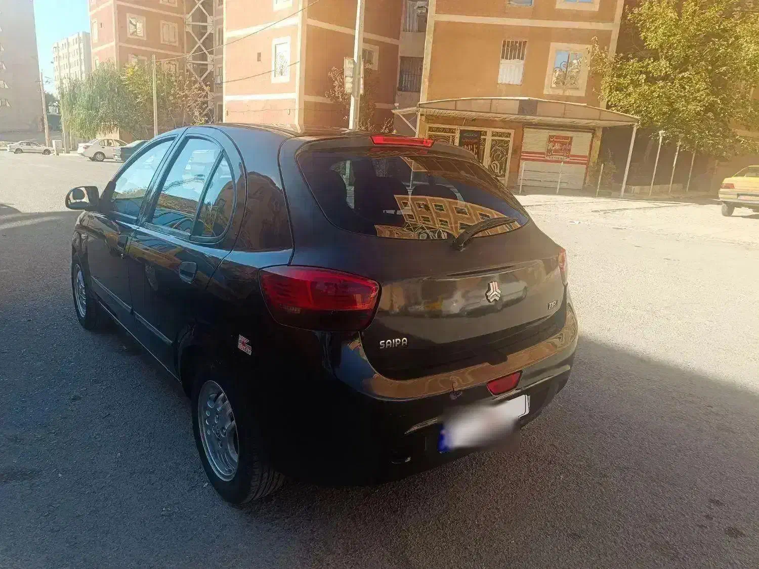 تیبا ۲ مشکی متالیک مدل 1395|خودرو سواری و وانت|بروجرد, |دیوار