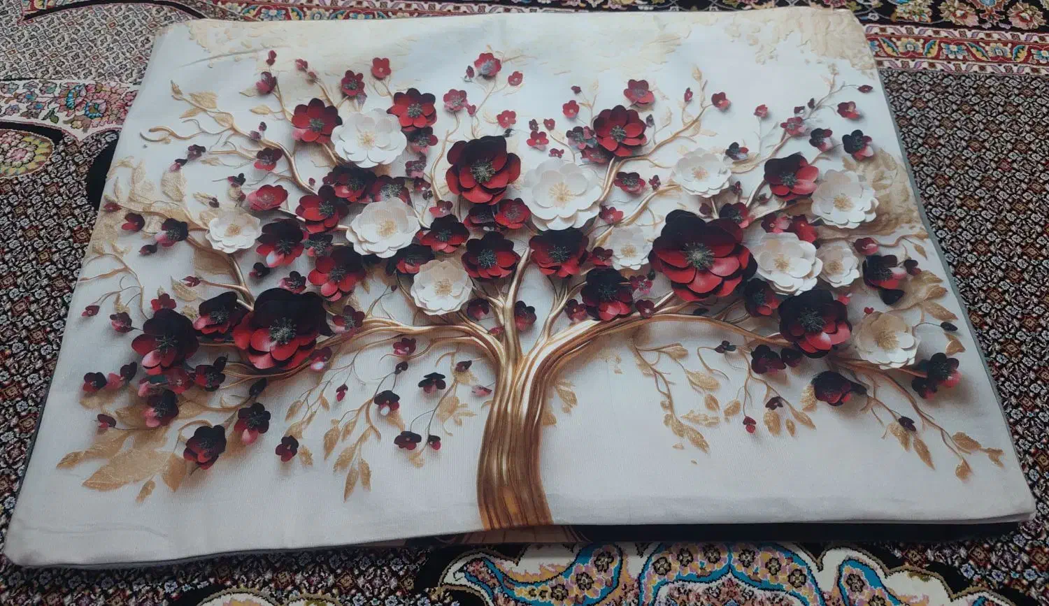 روبالشتی سه بعدی|رختخواب، بالش، پتو|پارس‌آباد, |دیوار