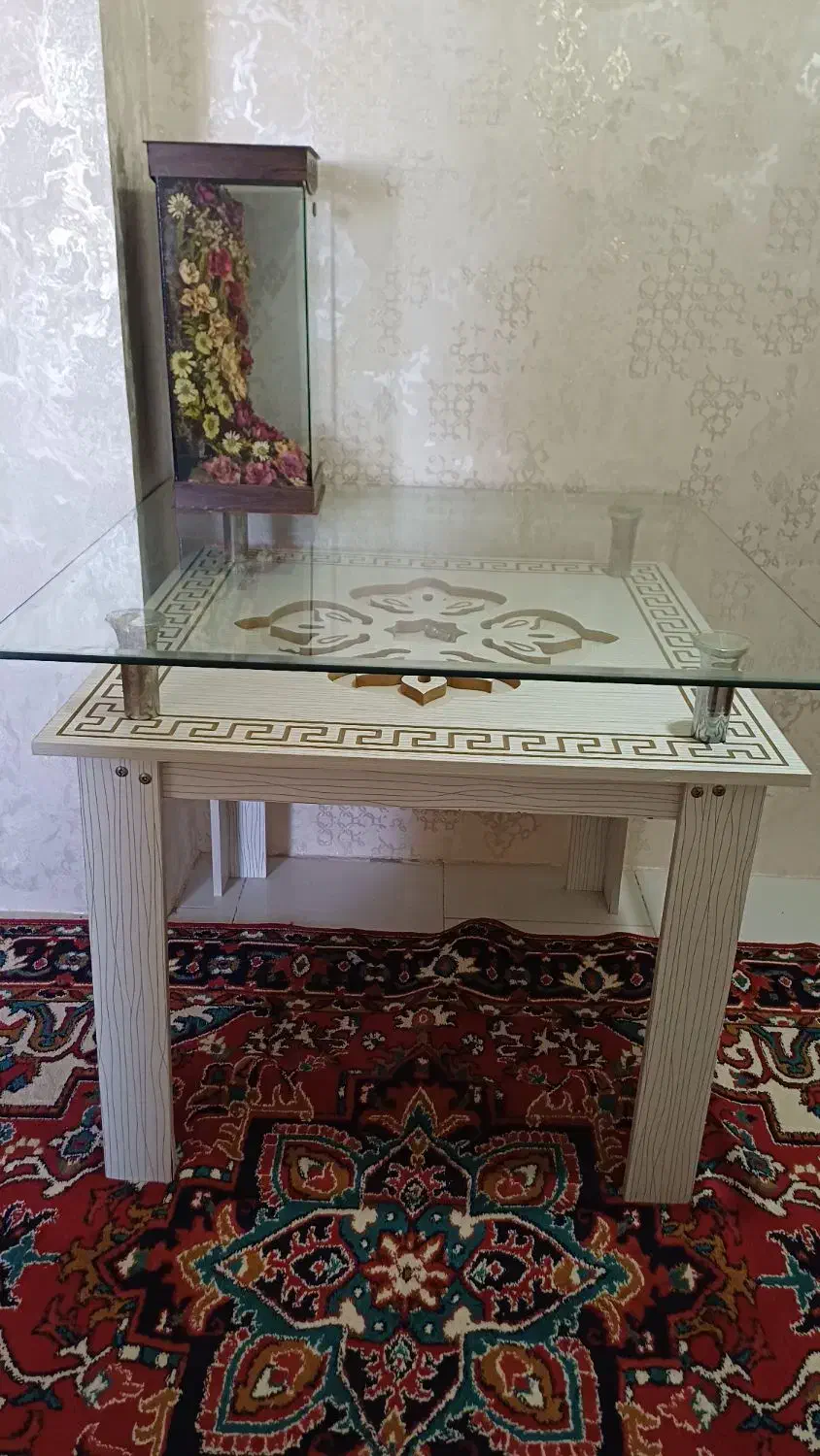 میزغذاخوری چهار نفره درحد نو|میز و صندلی غذاخوری|آذرشهر, |دیوار