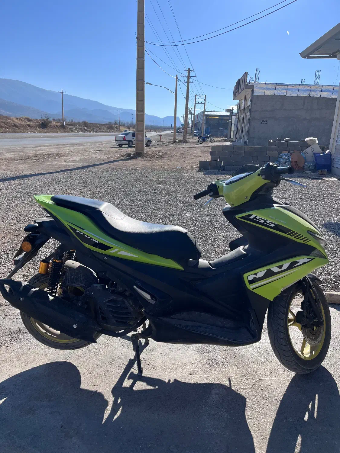 موتور طرح ایروکس 155|موتورسیکلت|لردگان, |دیوار