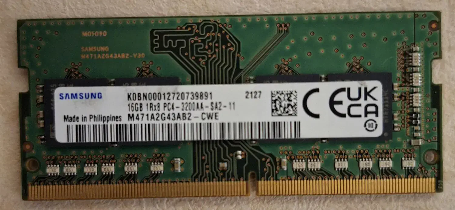 رم لپ تاپ سامسونگ|قطعات و لوازم جانبی رایانه|ارومیه, |دیوار