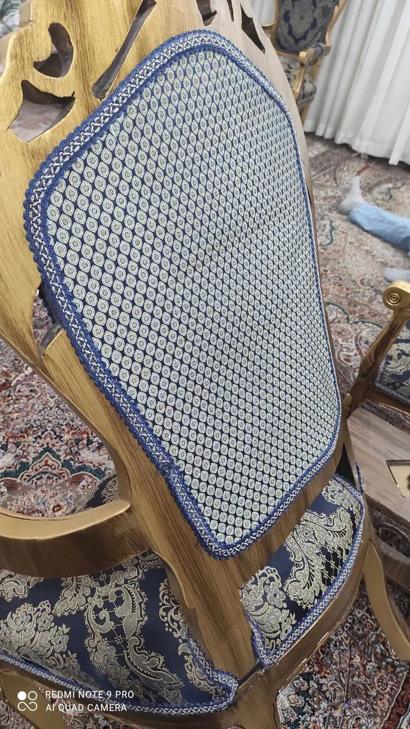 مبل نیمه سلطنتی 9 نفره|مبلمان خانگی و میز عسلی|بیرجند, |دیوار