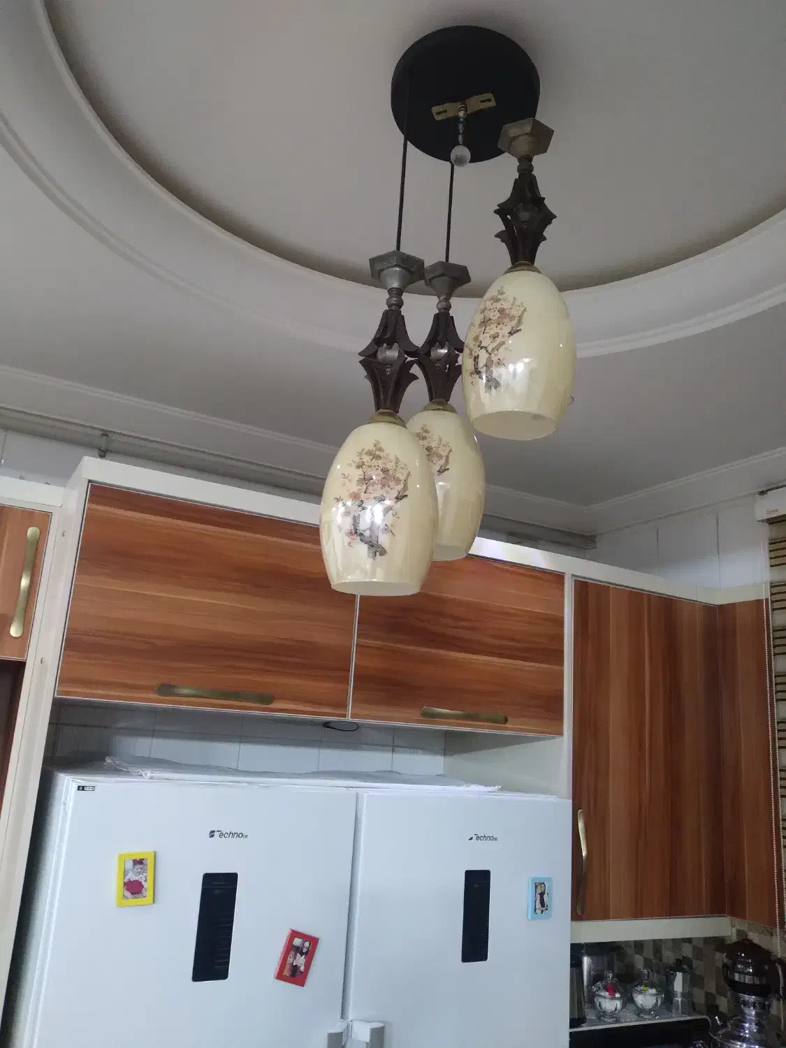 لوستر آشپزخانه شیک وتمیز وسالم|لوستر و چراغ آویز|شاهرود, |دیوار