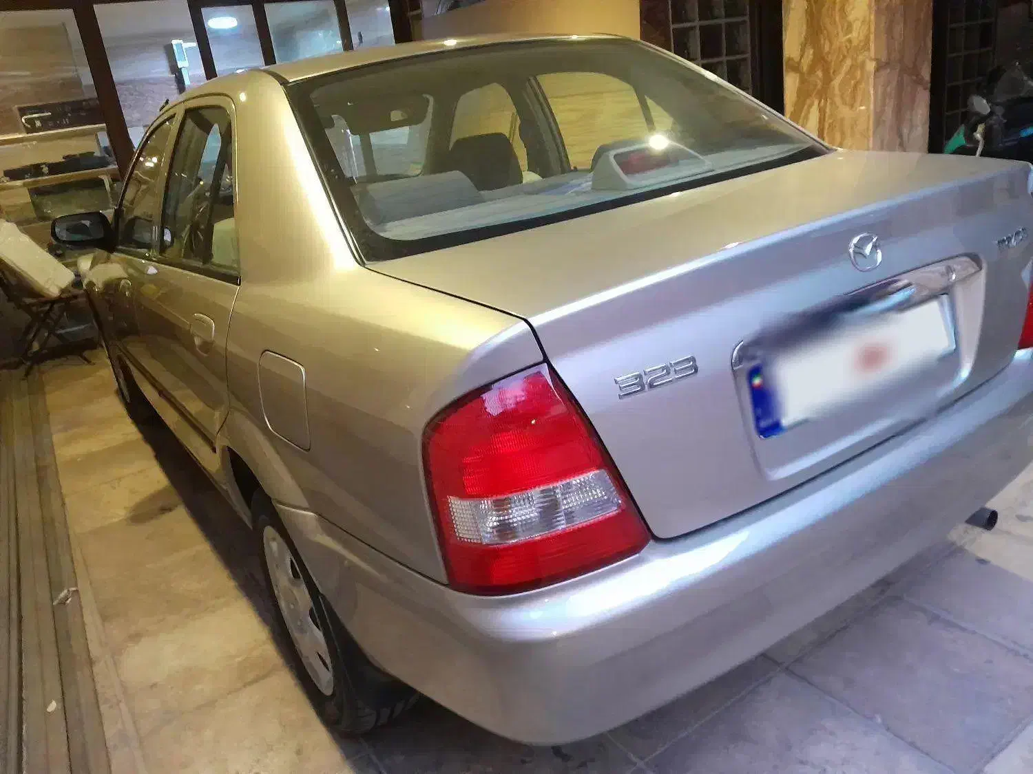 مزدا۳۲۳ .زیباترین بیرنگ در کل ایران|خودرو سواری و وانت|اصفهان, باغ زرشک|دیوار